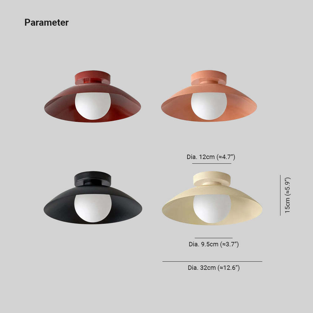 Cairns Flush Mount Ceiling Light Dimensions