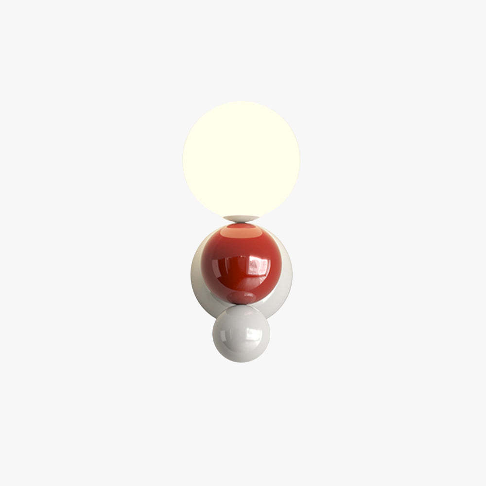 Valentina Modern Wall Lamp - Metal + Glass Bedroom Living Room