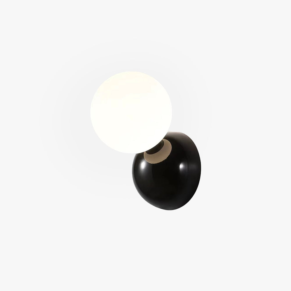 Valentina Modern LED Indoor Wall Lamp Black and White Design