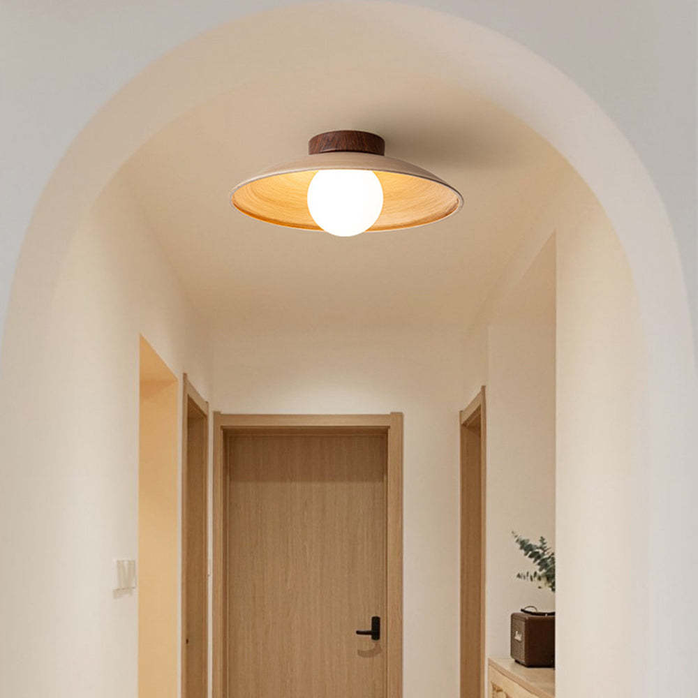 Ozawa Flush Mount Ceiling Light in hallway
