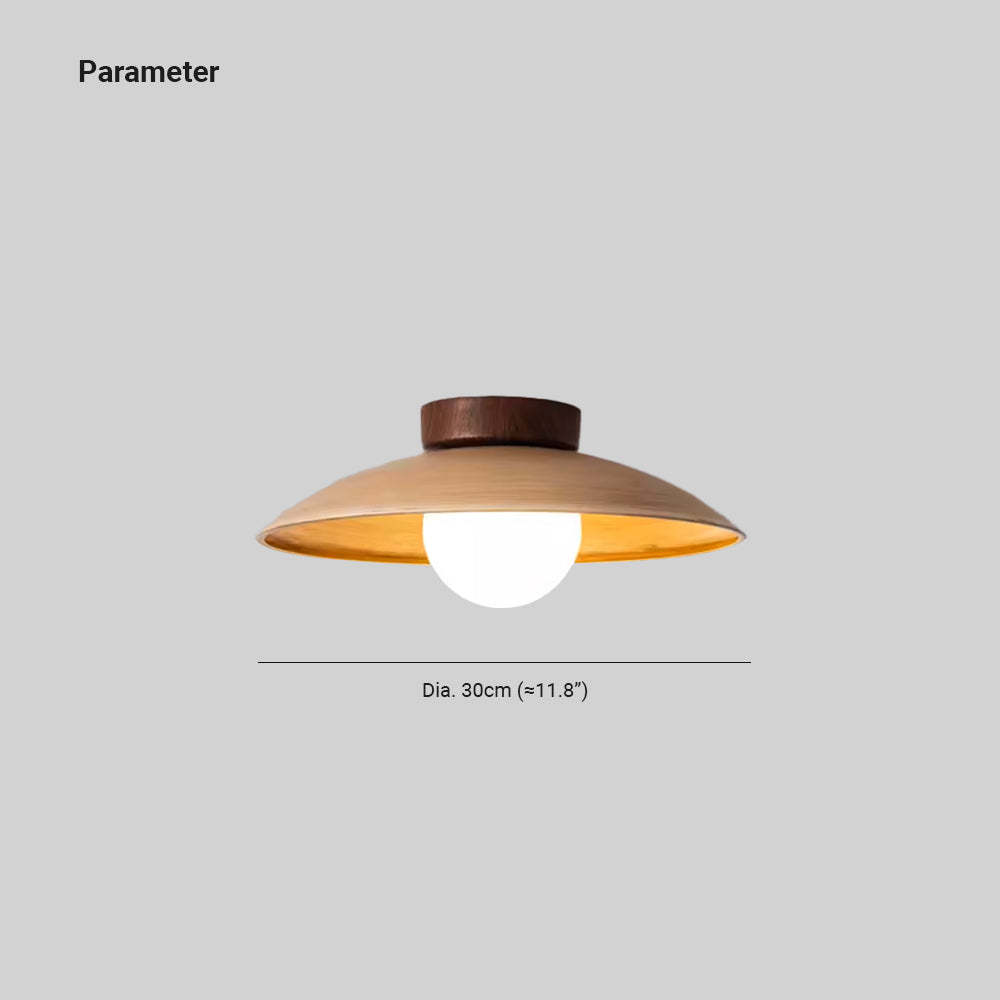 Ozawa Flush Mount Ceiling Light - Diameter 30cm