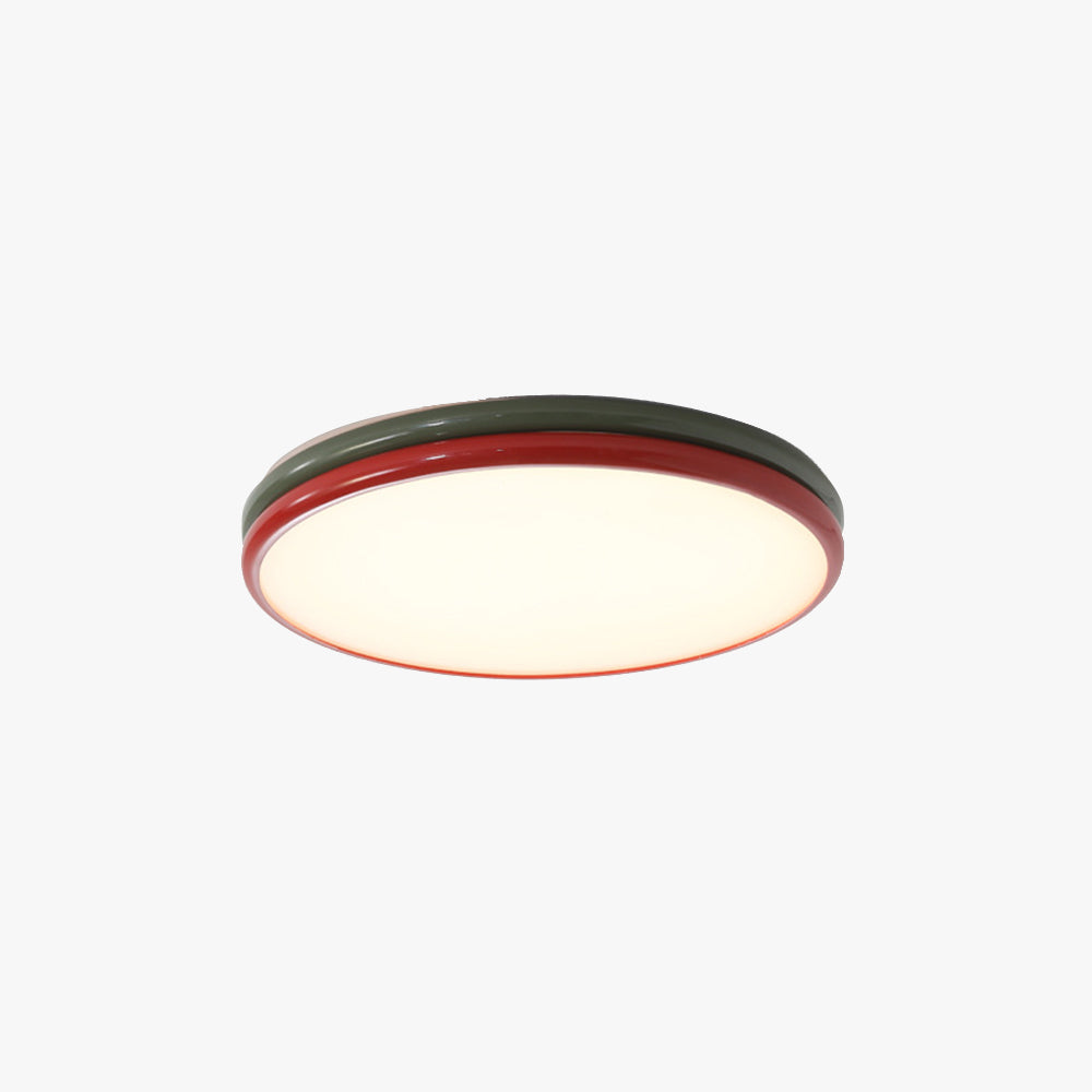Quinn Modern Industrial LED Flush Mount Ceiling Light