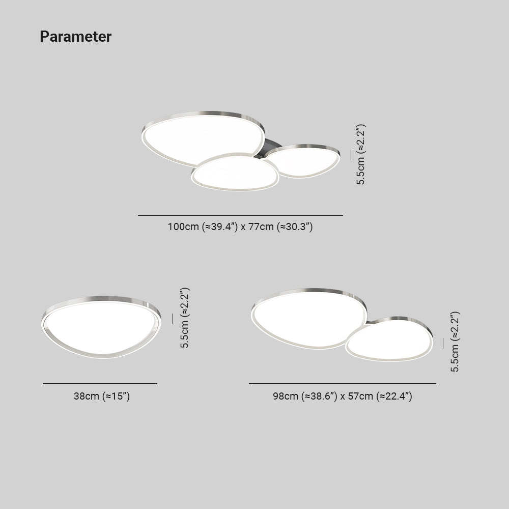 Quinn Ceiling Light Dimensions
