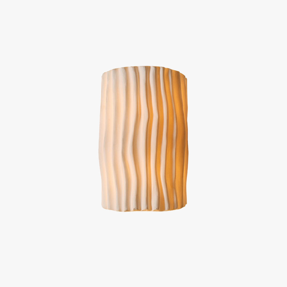 Morandi Retro LED Wall Lamp in Resin, Vertical Design