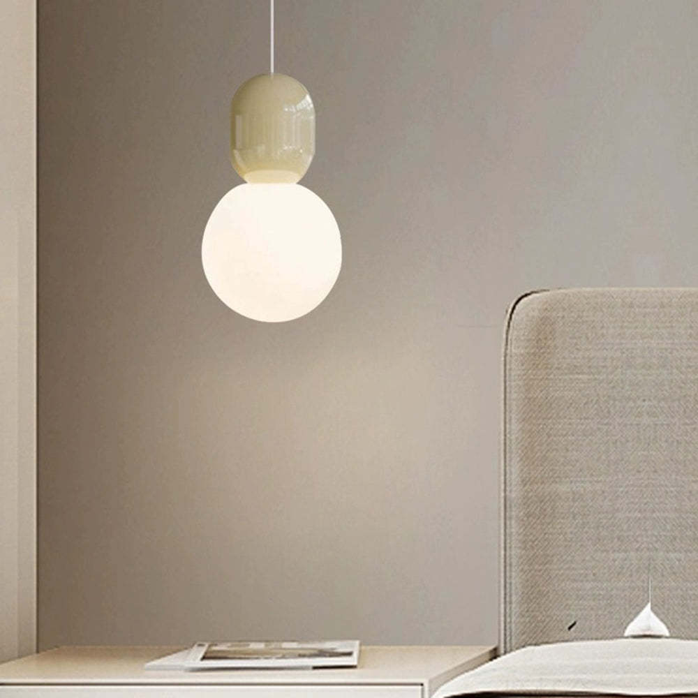 Hailie Modern Pendant Light in bedroom setting