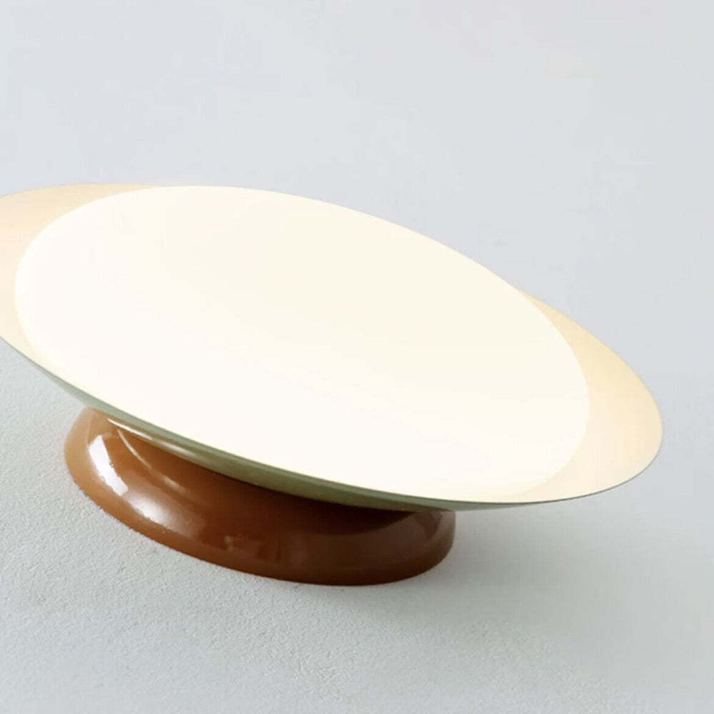 Morandi Bowl-shaped Metal PE LED Flush Mount Ceiling Light