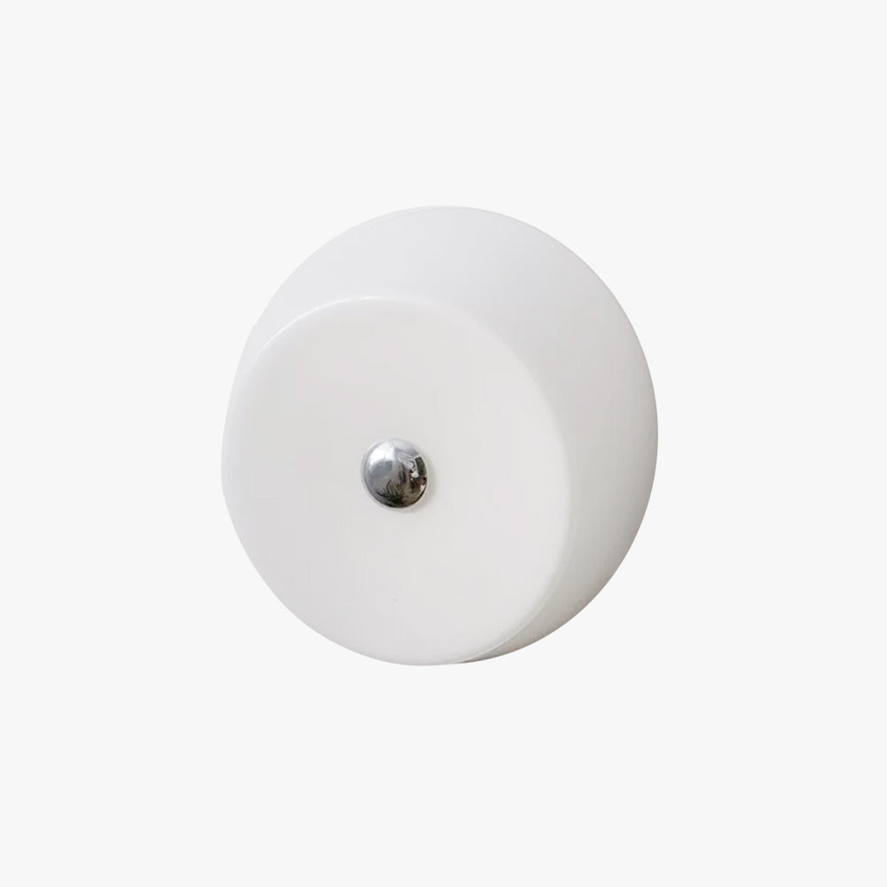 Orr Modern Simple Irregular Glass Metal Wall Light - White Wall Lamp