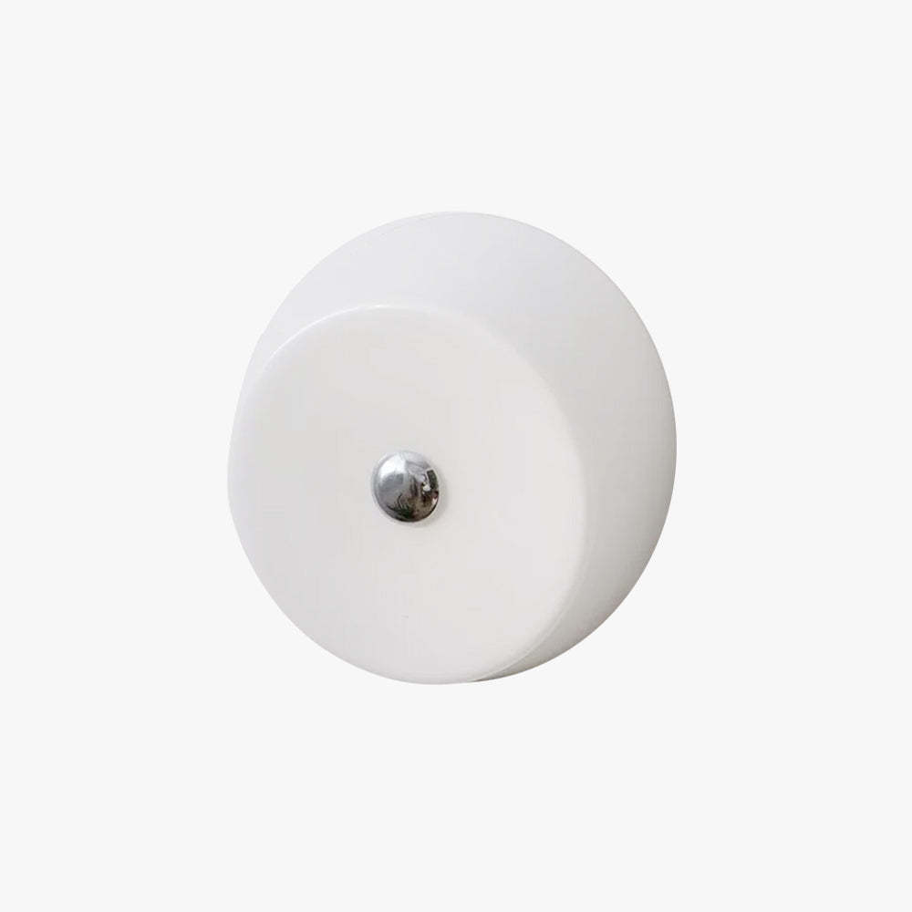 Orr Modern Simple Irregular Glass Metal Wall Light - White Wall Lamp