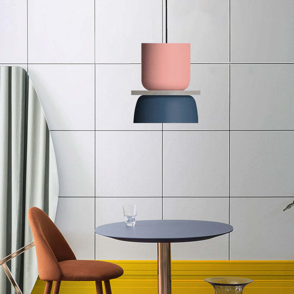 Morandi pendant light in modern dining room setting