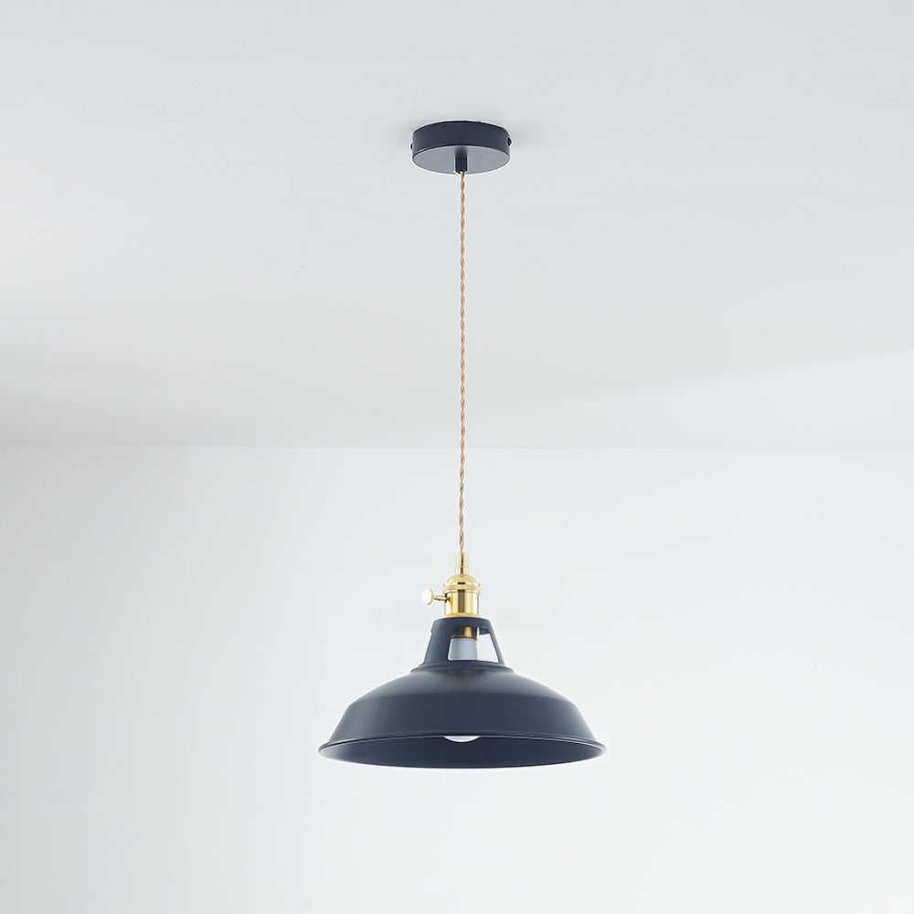 Black Morandi Pendant Light, Industrial Ceiling Fixture