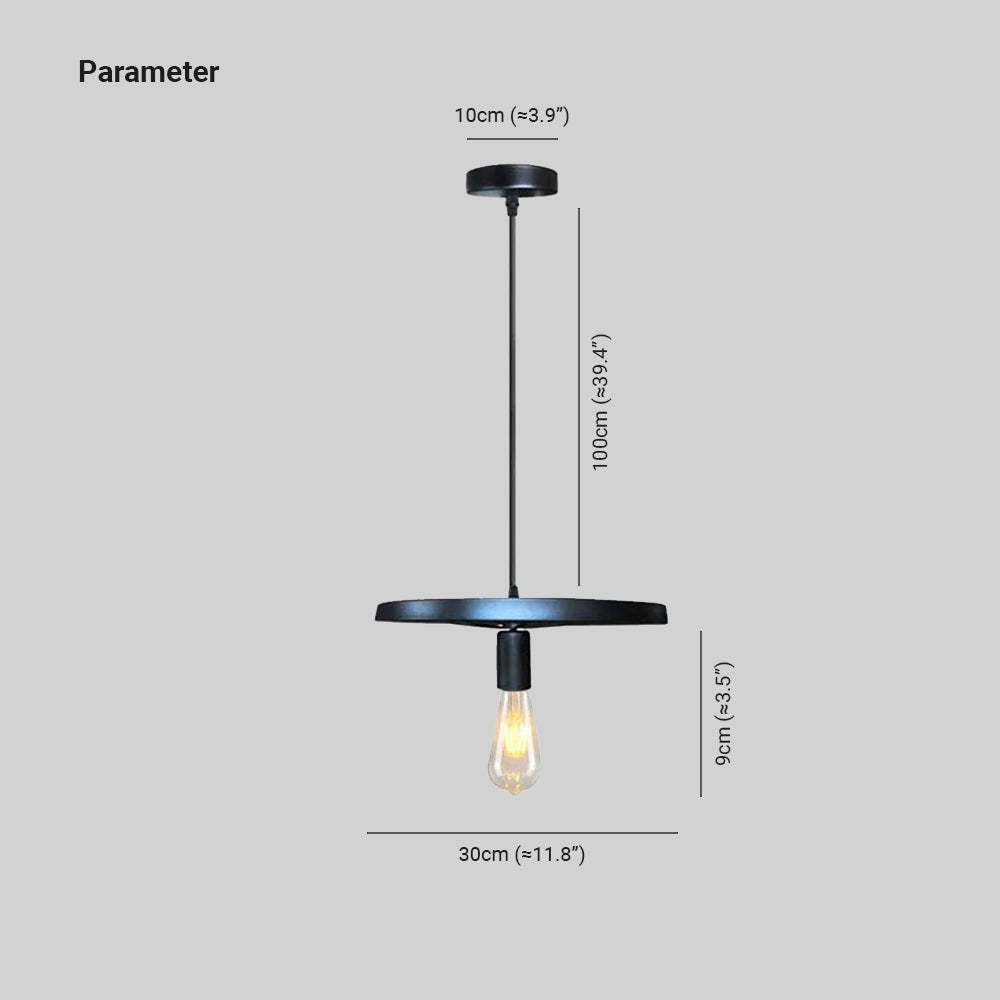 Alessio pendant light dimensions, industrial style lighting