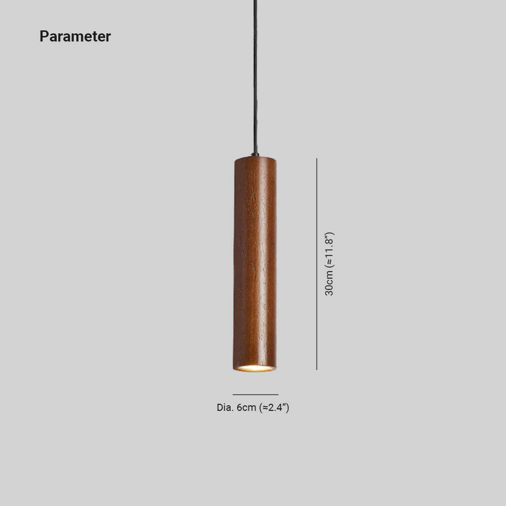 Ozawa wood pendant light dimensions