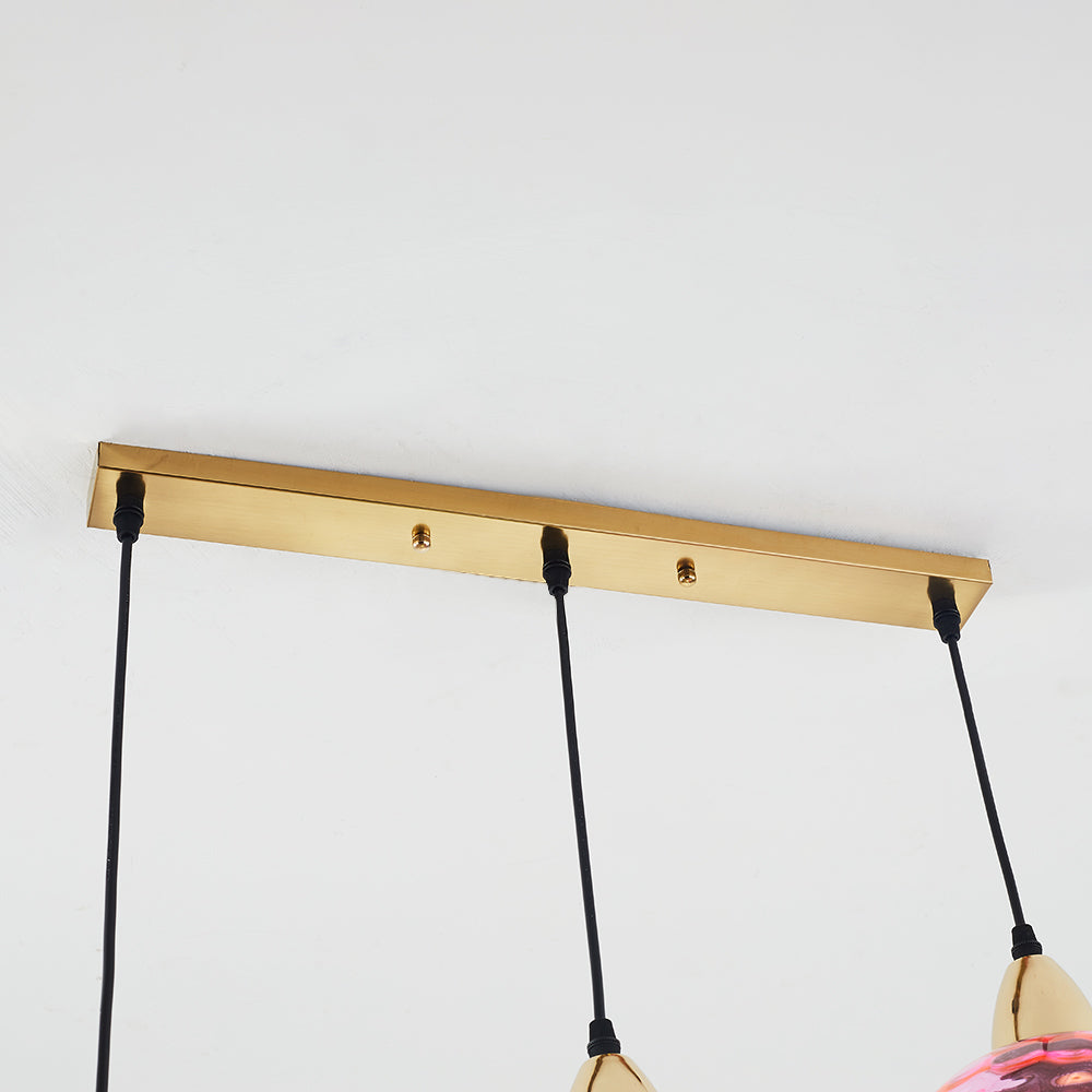 Hailie Pendant Light Gold Canopy