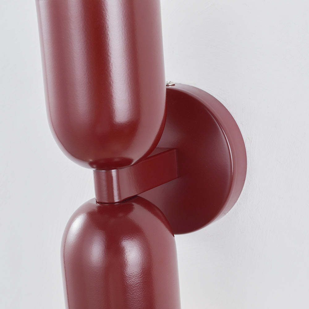 Red Morandi Wall Sconce: Modern Artistic Lighting