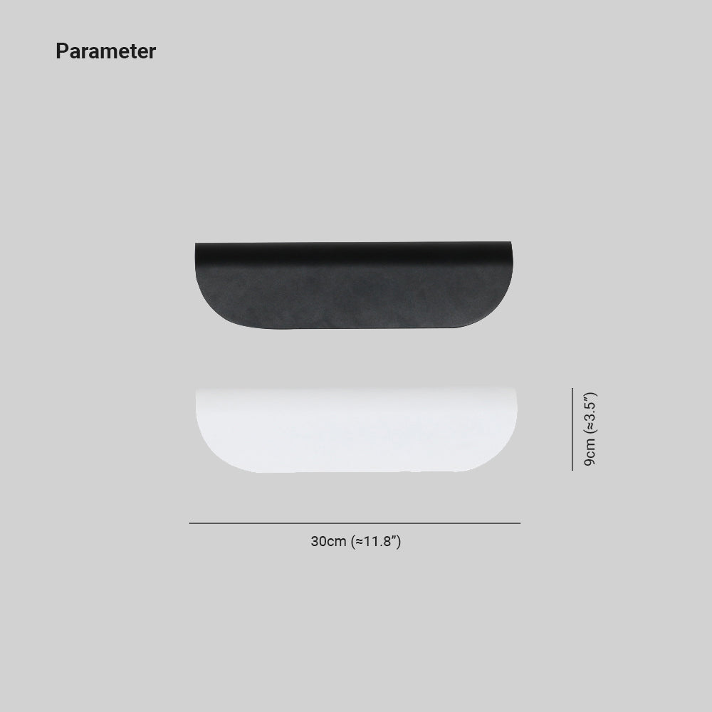Orr Outdoor Wall Lamp Dimensions - 30cm x 9cm