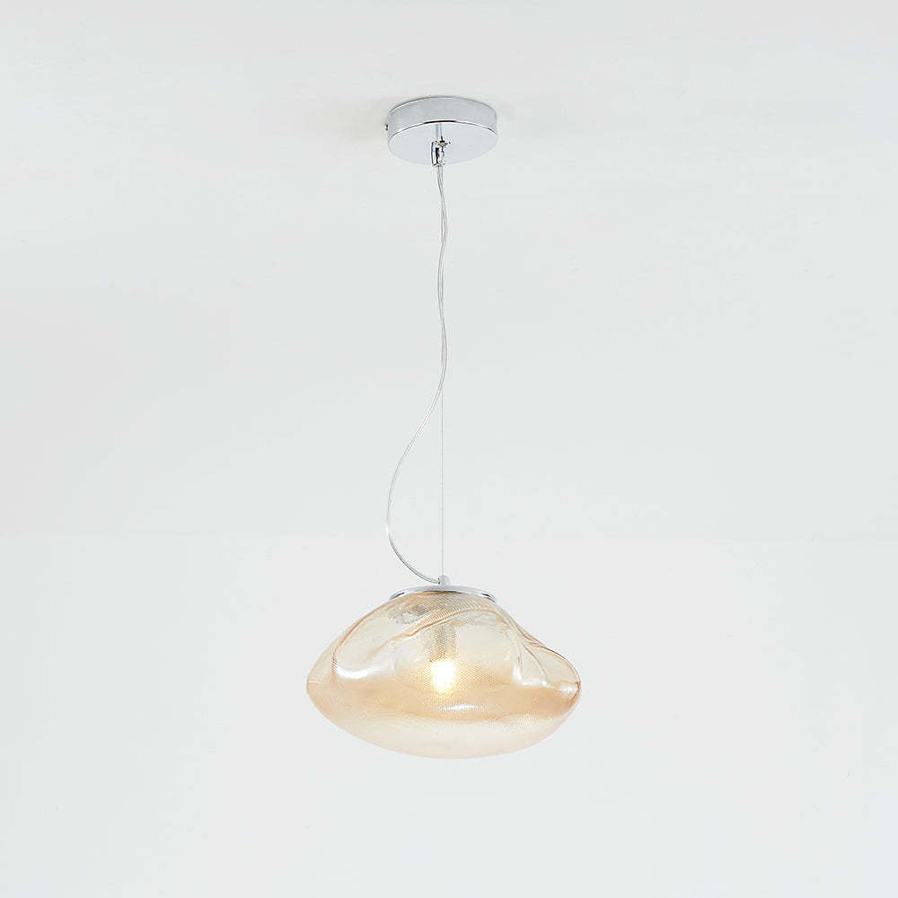 Amber Byers glass pendant lighting.