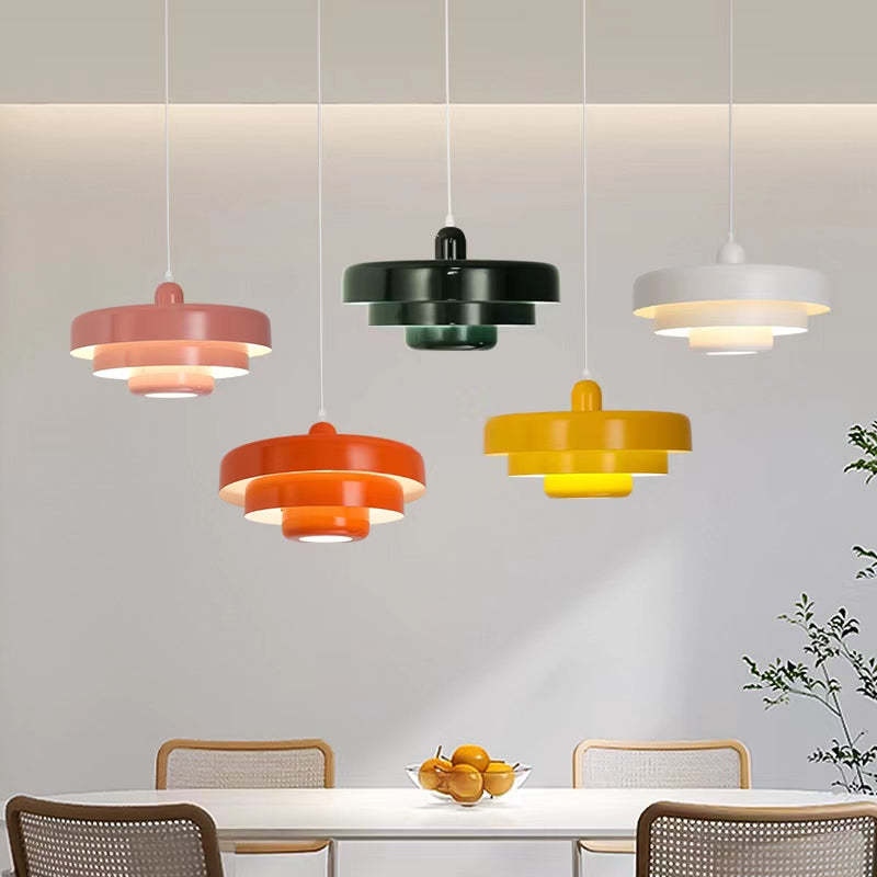 Morandi Pendant Lights: Colorful Metal LED Lighting Fixtures