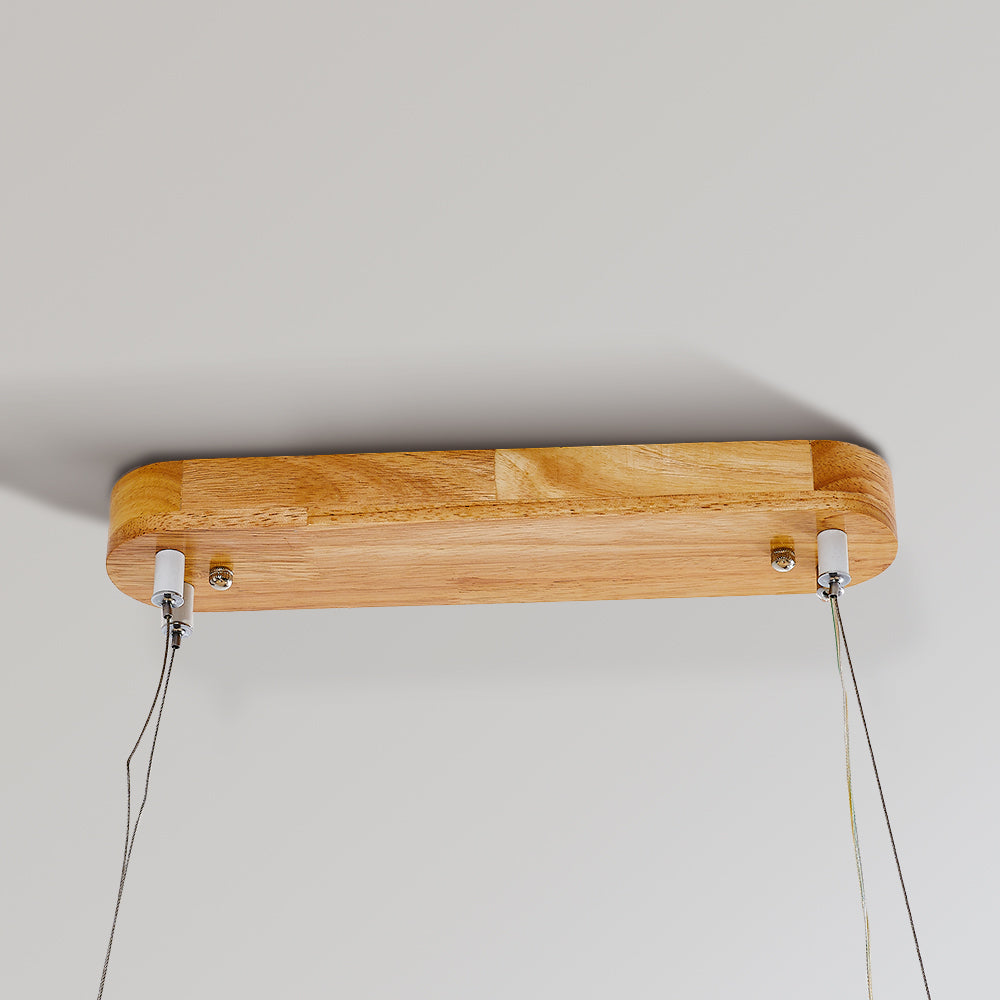Ozawa wood pendant light mounting hardware detail