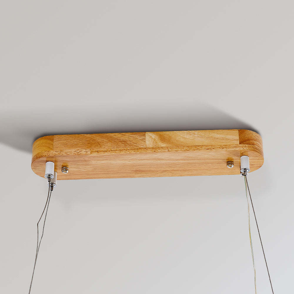 Ozawa wood pendant light mounting hardware detail