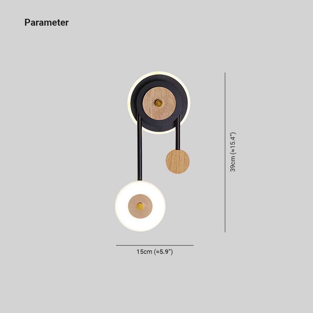 Nielsen Wall Sconce Dimensions: 39cm x 15cm