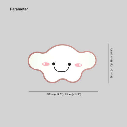 Dimensions of Cloud LED Ceiling Light