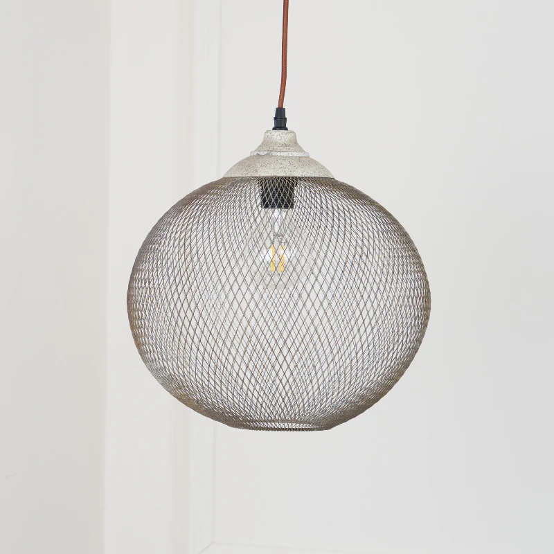 Hailie Modern Metal Rust Color Pendant Light Dining Room Bedroom