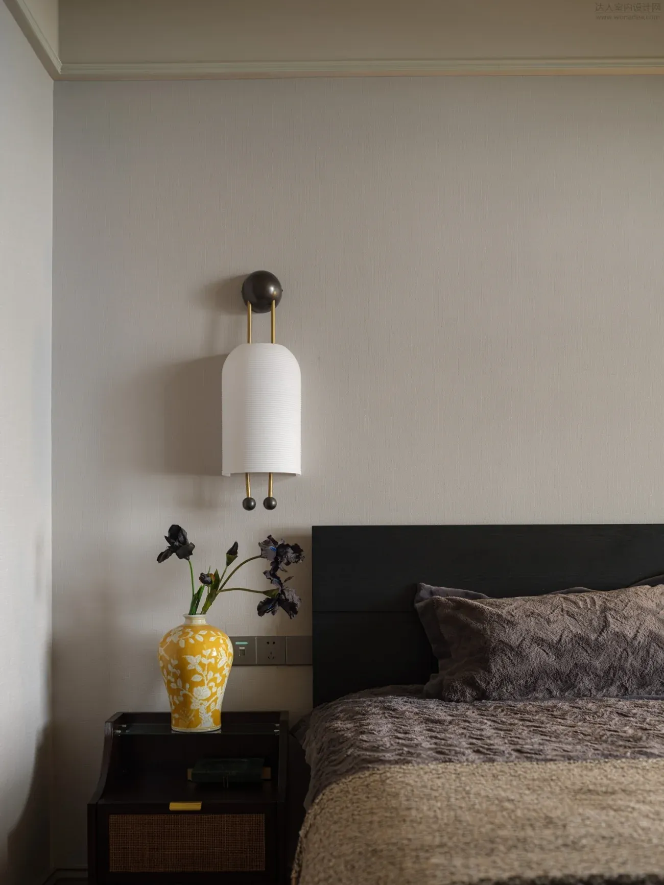 Alessio Metal Glass White Wall Lamp Dining Room Bedroom