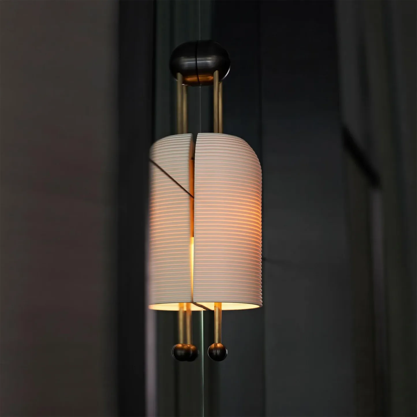 Alessio Metal Glass White Wall Lamp Dining Room Bedroom
