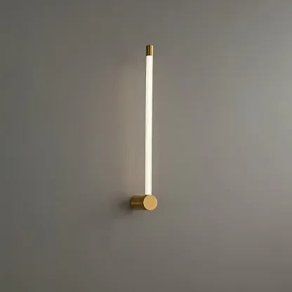 Edge Modern Linear Metal Acrylic Wall Light Bedroom Living Room