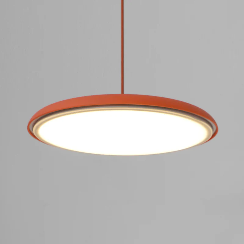 Morandi Macaron Plate Pendant Lights