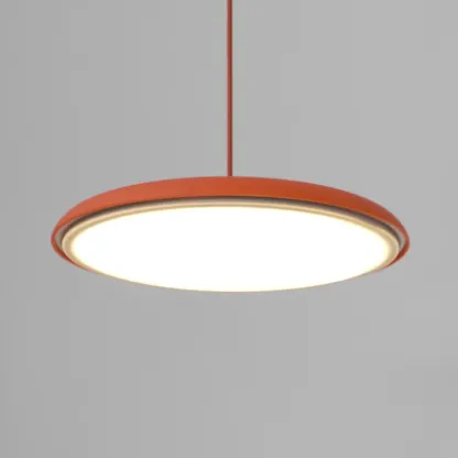 Morandi Macaron Plate Pendant Lights