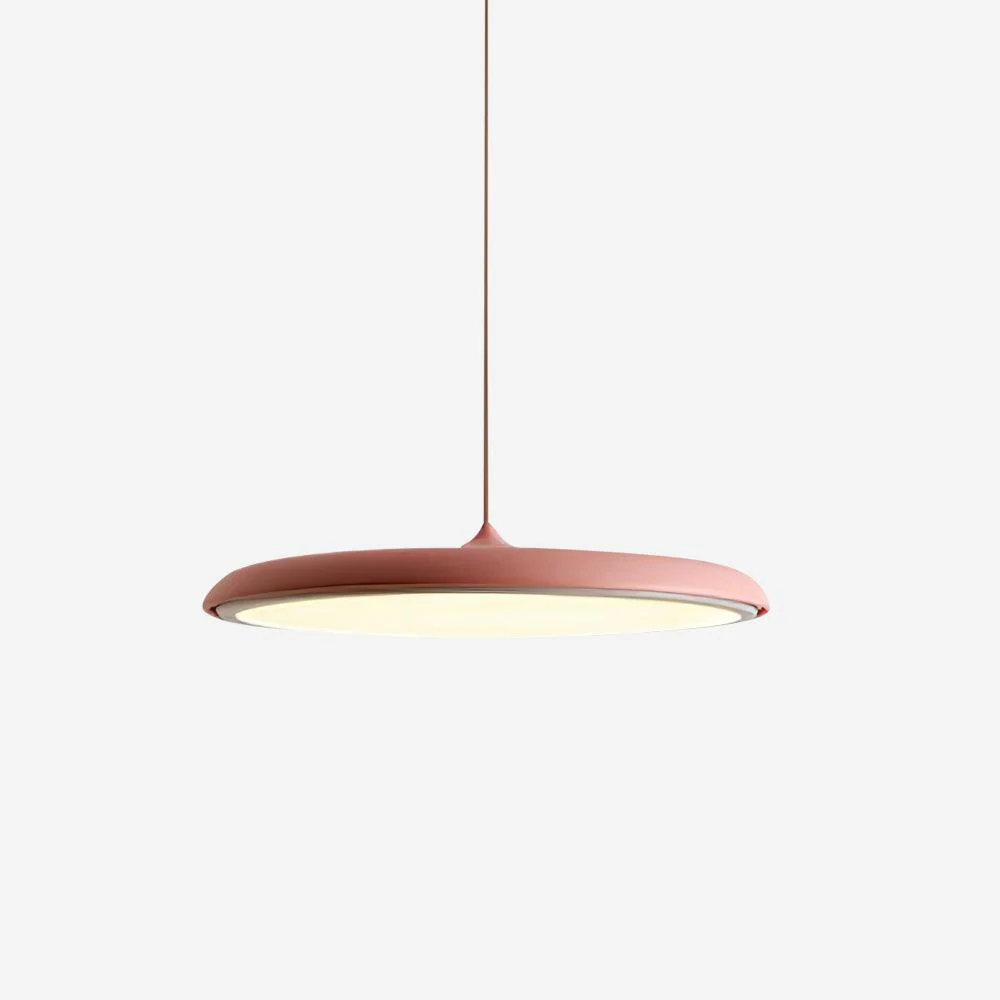 Morandi Macaron Plate Pendant Lights