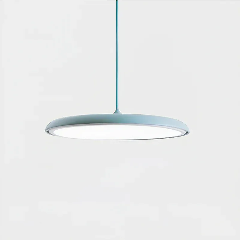 Morandi Macaron Plate Pendant Lights