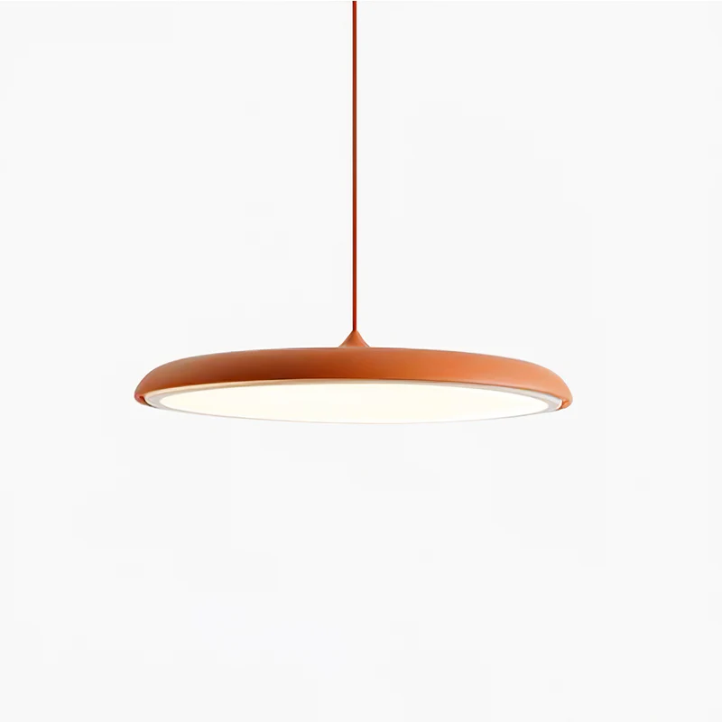 Morandi Macaron Plate Pendant Lights