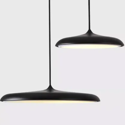 Morandi Macaron Plate Pendant Lights