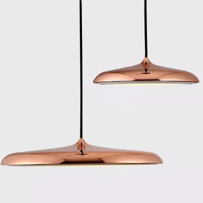 Morandi Macaron Plate Pendant Lights