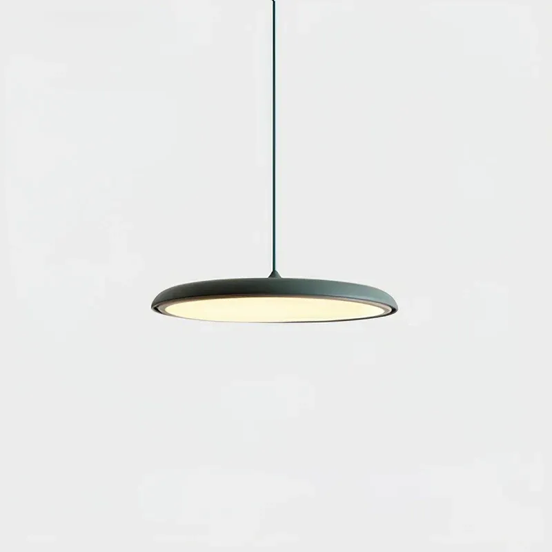 Morandi Macaron Plate Pendant Lights