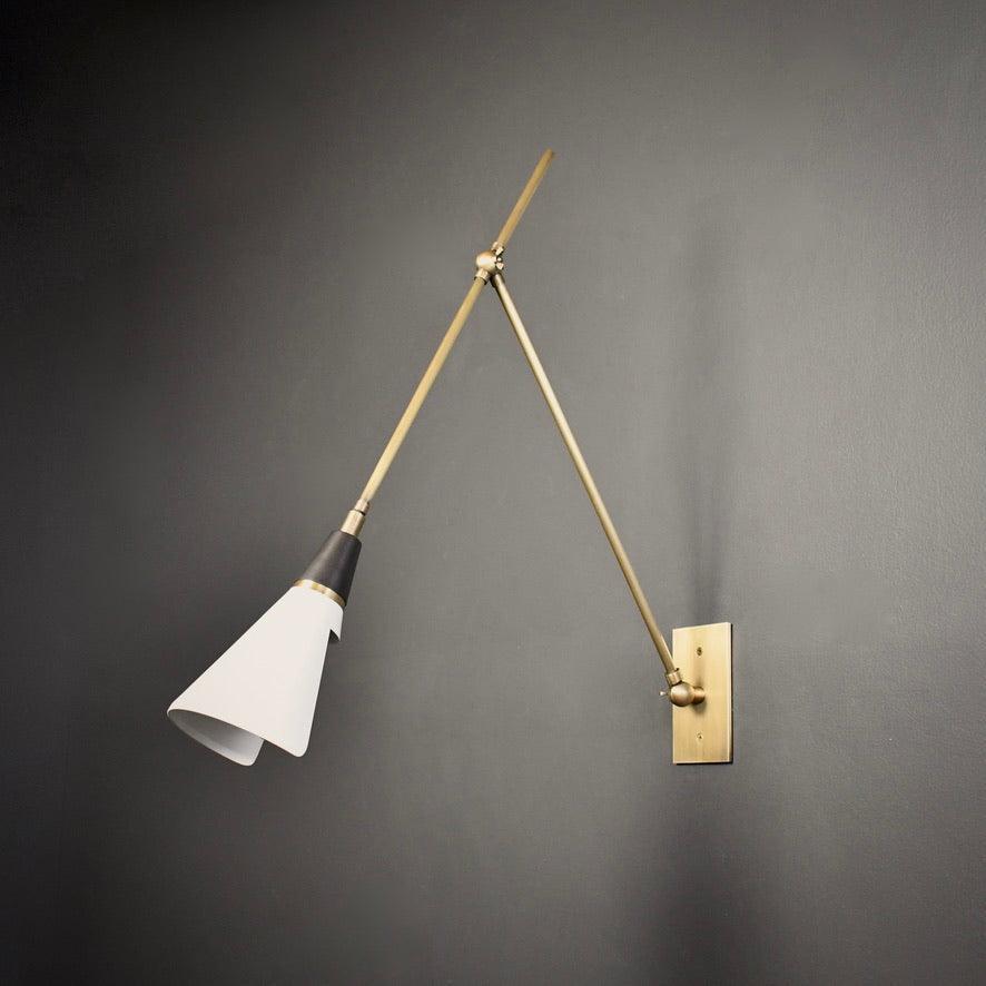 Alessio Modern Urban Metal Wall Light Living Room Bedroom Bathroom