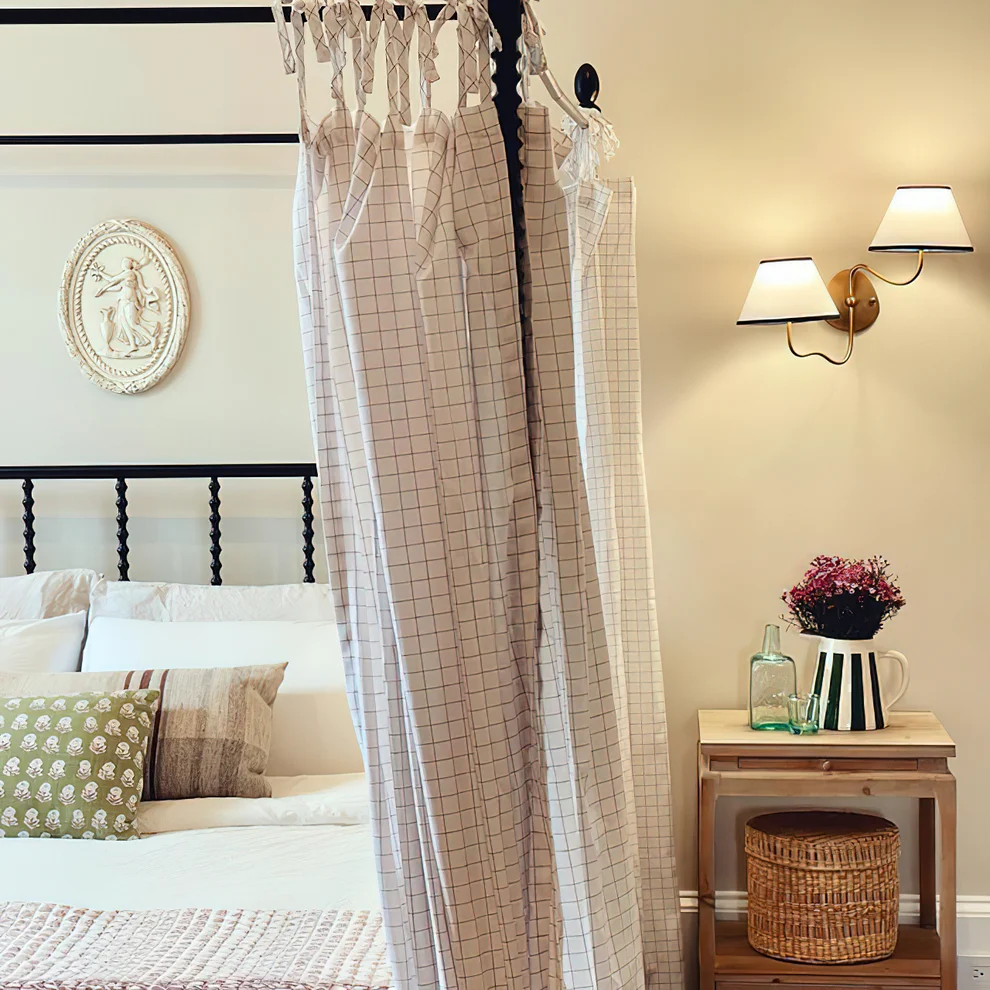 Alessio Vintage Classical Metal Wall Light Bedroom Living Room