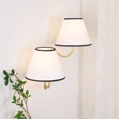 Alessio Vintage Classical Metal Wall Light Bedroom Living Room