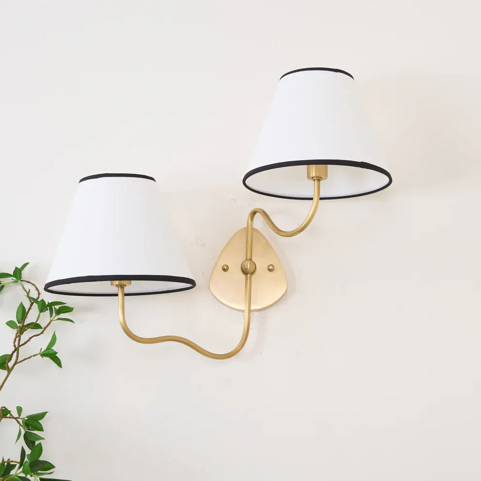 Alessio Vintage Classical Metal Wall Light Bedroom Living Room