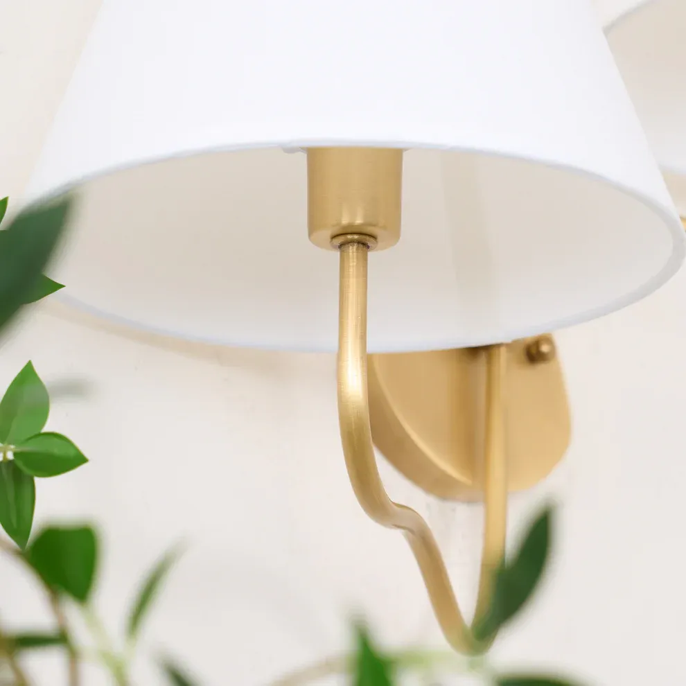 Alessio Vintage Classical Metal Wall Light Bedroom Living Room