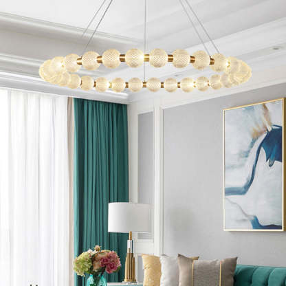 Ring Pendant Light - Modern Living Room Lighting