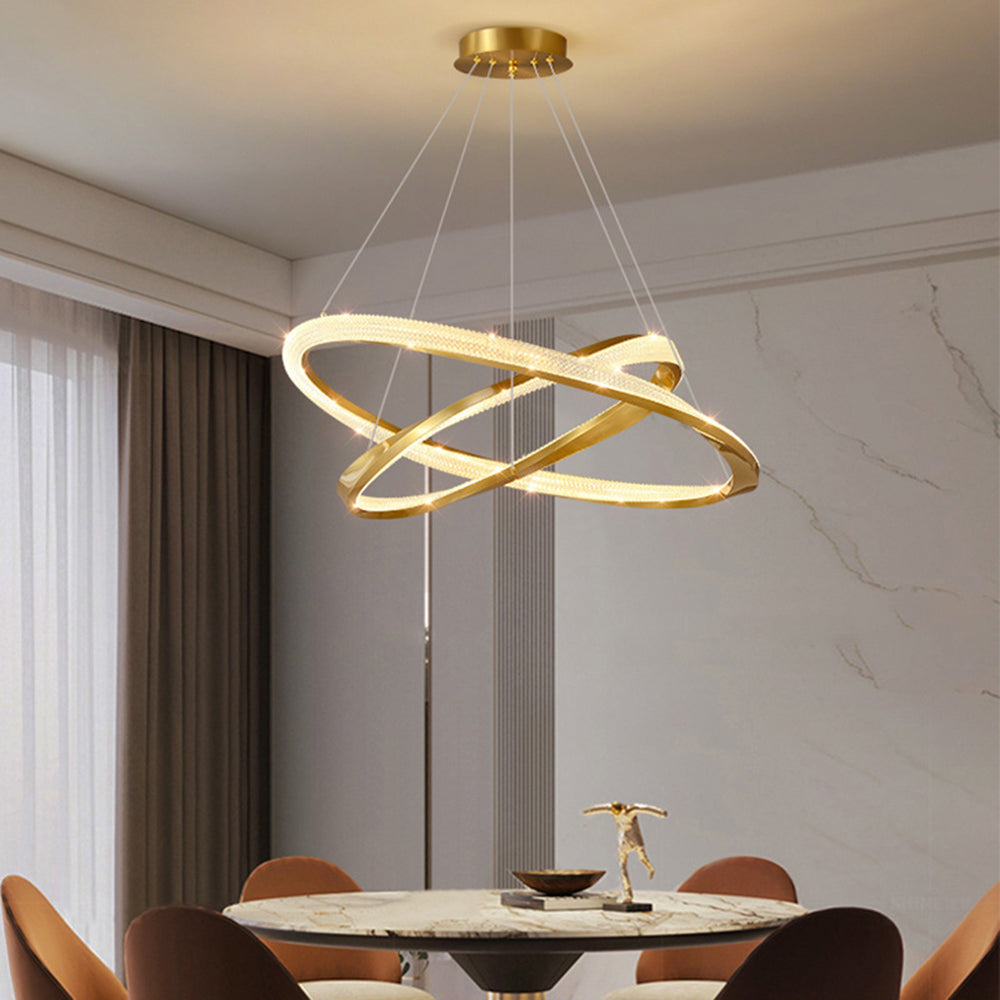 Arisha Ring Pendant Light - Modern Golden Lighting