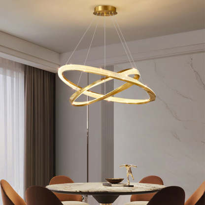 Arisha Ring Pendant Light - Modern Golden Lighting