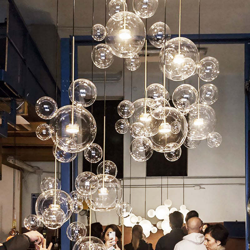 Bubble Pendant Lights, Hailie Modern Lighting Fixture Hailie Modern Bubble Metal Pendant Light