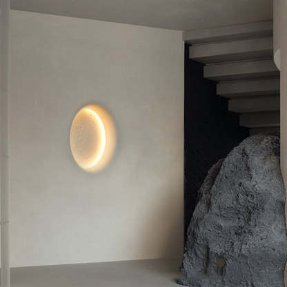 Elif Moon Wall Lamp: Modern artistic lighting Elif Decorative Moon Metal Gypsum Wall Lamp