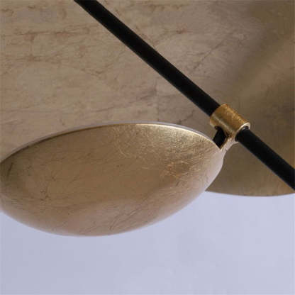 Eveline Pendant Light 3 color foil Dia 16"/24"/32"
