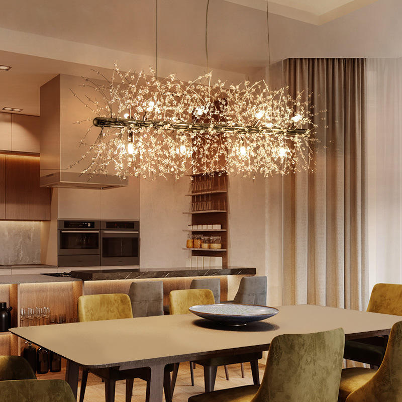 Lili Vintage Pendant Light over dining table