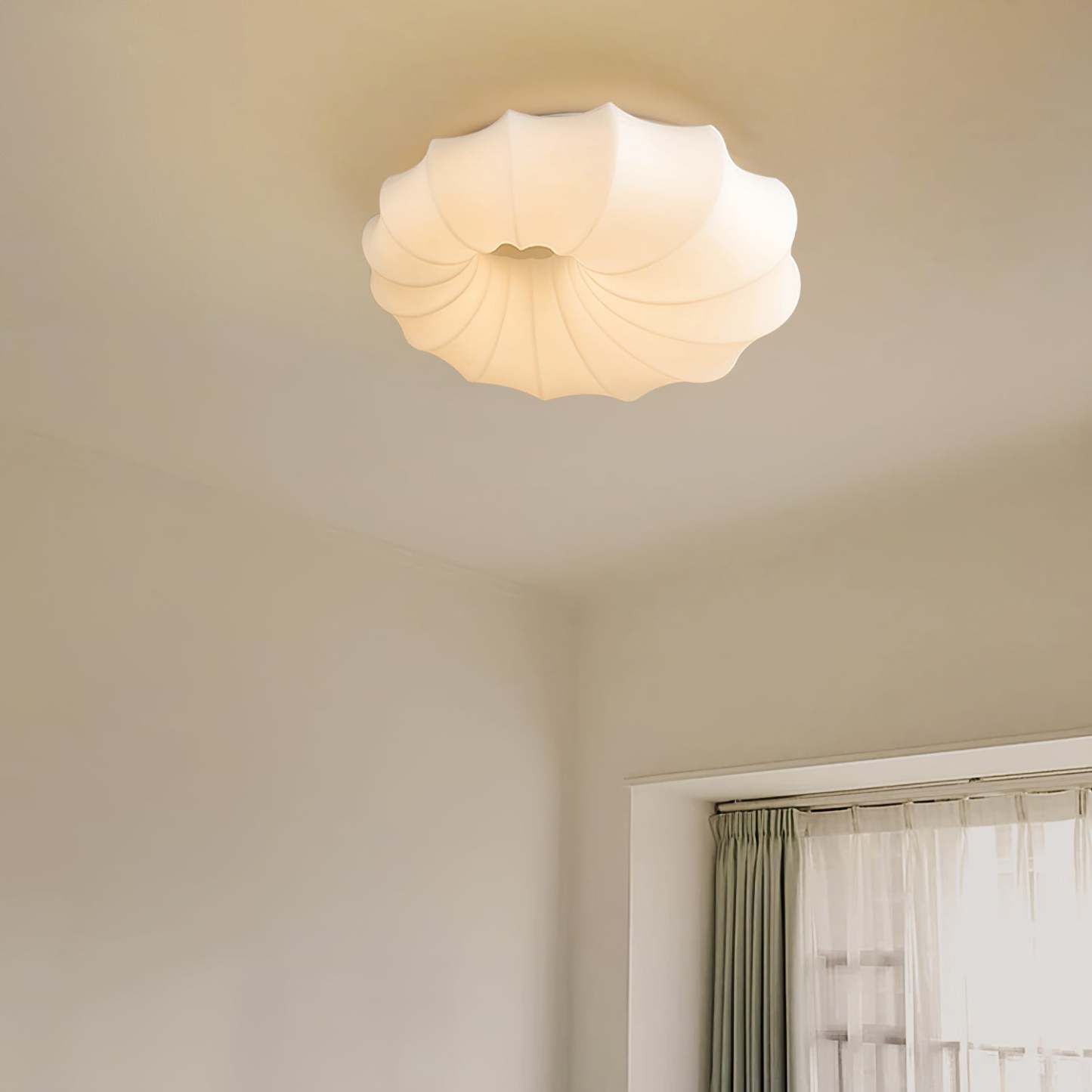 Nielsen cloud pendant light in bedroom